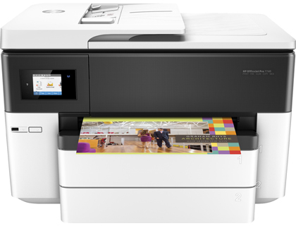 Equipo multifuncion hp officejet pro 7740 inyeccion de tinta color 512 mb 33 ppm a3 bandeja de entrada 500