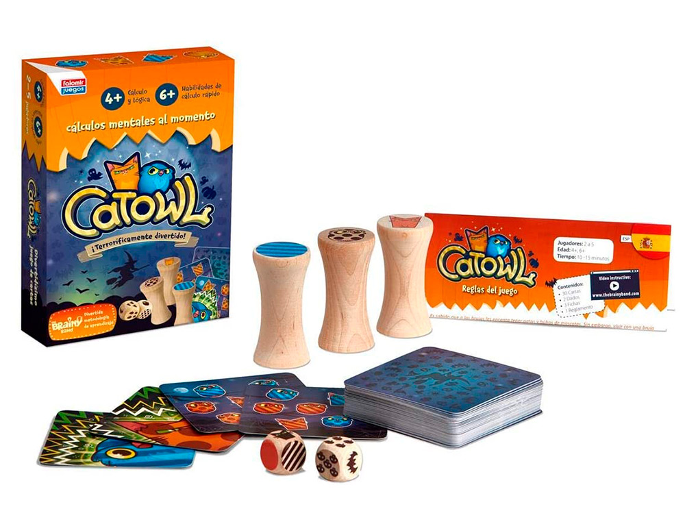 Juego educativo falomir catowl calculos mentales al momento