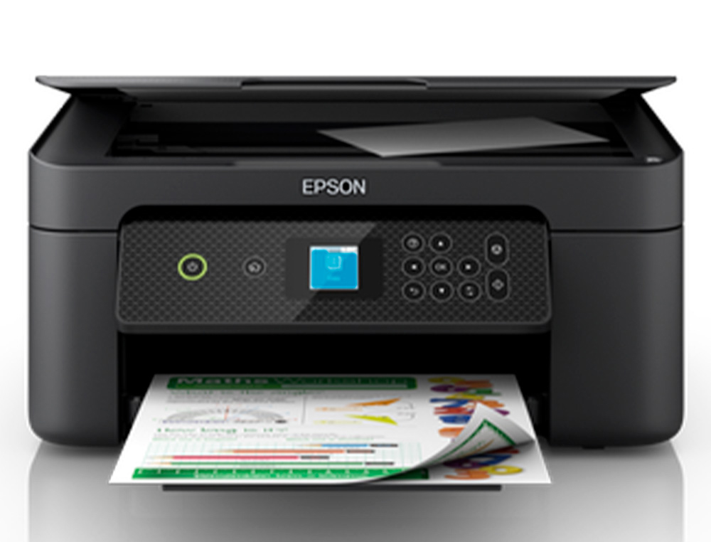 Equipo multifuncion epson expression home xp-3200 tinta 10 ppm bandeja 100 hojas escaner copiadora impresora