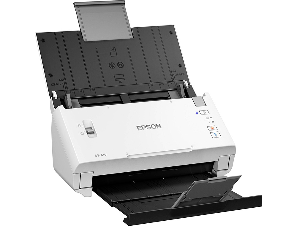 Escaner epson ds-410 documental workforce din a4 600×600 dpi velocidad 26 ppm usb 2.0