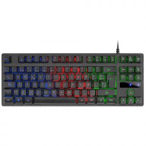 MK02 Negro Teclado Gaming H-Mech FRGB TKL Antighosting Idioma Español