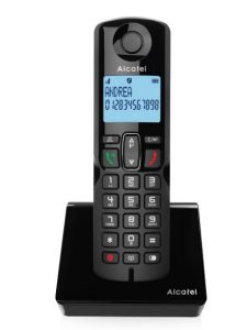 S280 EWE Teléfono DECT Identificador de llamadas Negro