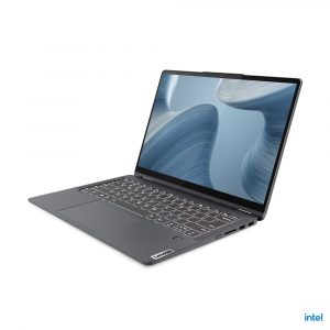 IdeaPad Flex 5 14IAU7 Híbrido (2-en-1) 35,6 cm (14″) Pantalla táctil WUXGA Intel® Core™ i7 i7-1255U 16 GB LPDDR4x-SDRAM 512 GB SSD Wi-Fi 6 (802.11ax) Windows 11 Home Gris