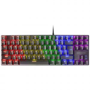 MK80 teclado USB QZERTY Español Negro