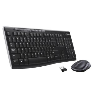 Wireless Combo MK270 teclado Ratón incluido USB QWERTY Español Negro