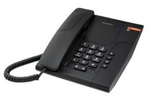 Temporis 180 Teléfono DECT/analógico Negro