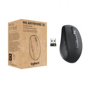 MX Anywhere 3S for Business ratón mano derecha RF Wireless + Bluetooth Laser 8000 DPI