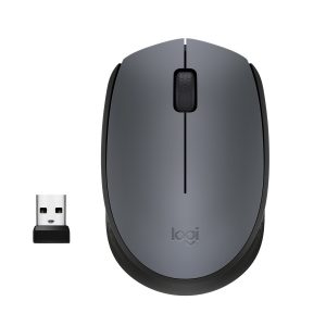 M170 Grey-K ratón Ambidextro RF inalámbrico Óptico 1000 DPI