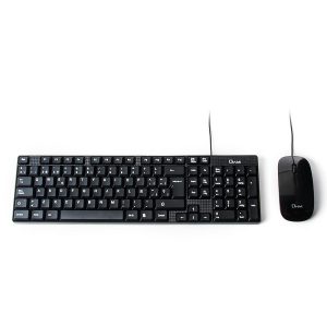 LL-KB-816-COMBO teclado USB Español Negro