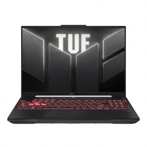 TUF Gaming A16 TUF607PI-QT047 – Ordenador Portátil Gaming de 16″ Quad HD+ 165Hz (AMD Ryzen 9 7845HX, 32GB RAM, 1TB SSD, RTX 4070 8GB, Sin Sistema Operativo) Gris Meca – Teclado QWERTY español