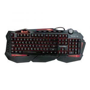 teclado gaming Banshee USB black