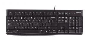 K120 Corded Keyboard teclado USB QWERTY Español Negro