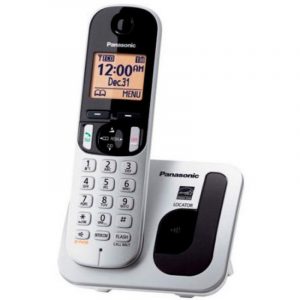 KX-TGC210 Teléfono DECT Metálico Identificador de llamadas