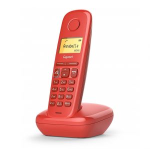 A270 Teléfono DECT Identificador de llamadas Rojo