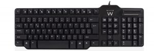 EW3252 teclado USB QWERTY Español Negro