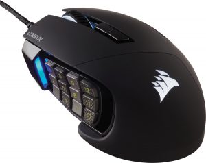 Scimitar RGB Elite ratón mano derecha USB tipo A Óptico 18000 DPI