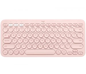 K380 Multi-Device teclado Bluetooth QWERTY Español Rosa