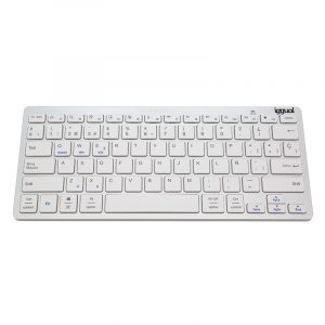 TKL-BK teclado Bluetooth QWERTY Español Plata