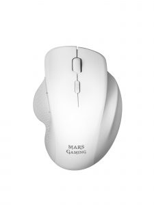 MMWERGO Ratón Inalámbrico Ergonómico Blanco