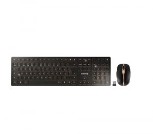 DW 9100 SLIM teclado Ratón incluido RF Wireless + Bluetooth QWERTY Español Negro