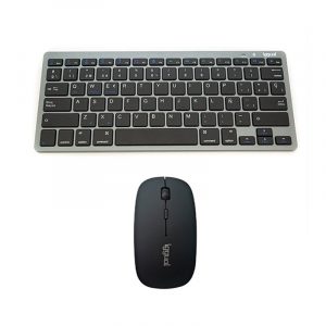 IGG316917+IGG316771 teclado Bluetooth QWERTY Gris