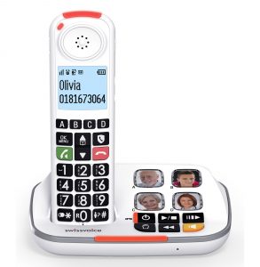 Xtra 2355 Teléfono DECT Identificador de llamadas Blanco