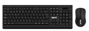 IGG317600 teclado RF inalámbrico Negro