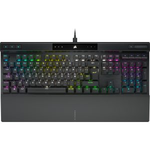 K70 teclado USB QWERTY Español Negro