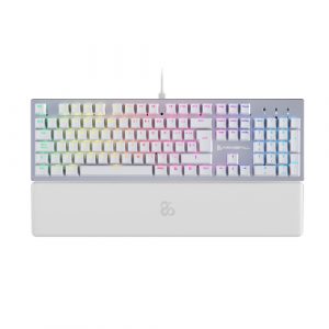 NS-KB-SERIKEV2 teclado USB QWERTY Español Blanco