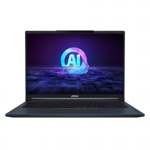 Stealth 16 AI Studio A1VHG-030ES Portátil 40,6 cm (16″) Quad HD+ Intel Core Ultra 9 185H 32 GB DDR5-SDRAM 2 TB SSD NVIDIA GeForce RTX 4080 Wi-Fi 7 (802.11be) Windows 11 Home Azul