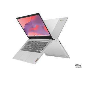 IdeaPad Slim 3 14M868 Chromebook 35,6 cm (14″) Full HD MediaTek 8 GB LPDDR4x-SDRAM 128 GB eMMC Wi-Fi 6 (802.11ax) ChromeOS Gris